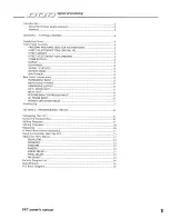 Preview for 3 page of DigiTech DOD FX7 Owner'S Manual