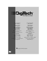 Preview for 12 page of DigiTech Genesis 1 User Manual