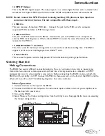 Предварительный просмотр 12 страницы DigiTech GeNetX BNX3 User Manual