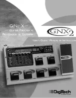 DigiTech GeNetX GNX2 User Manual предпросмотр