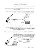 Preview for 9 page of DigiTech GSP 21 Legend Owner'S Manual