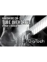 Preview for 1 page of DigiTech HARDWIRE CM-2 Owner'S Manual