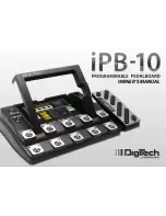 DigiTech iPB-10 Owner'S Manual предпросмотр