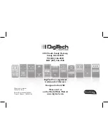 Предварительный просмотр 28 страницы DigiTech iStomp Owner'S Manual