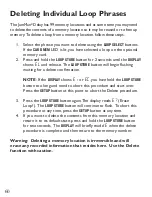 Preview for 66 page of DigiTech JAMMAN - REV 18-0687 Owner'S Manual