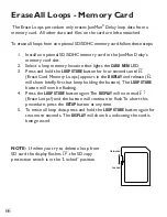 Preview for 72 page of DigiTech JAMMAN - REV 18-0687 Owner'S Manual