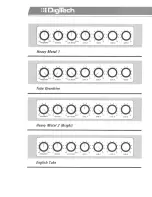 Preview for 4 page of DigiTech PDS1550 Manual