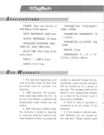 Preview for 6 page of DigiTech PDS1550 Manual