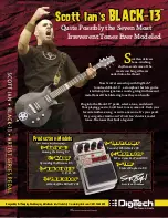 DigiTech Scott Ian Black-13 Specification preview