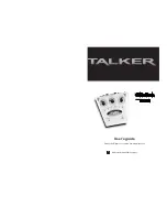 Предварительный просмотр 1 страницы DigiTech TALKER User Manual