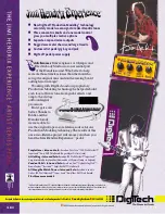 Предварительный просмотр 2 страницы DigiTech The Jimi Hendrix Experience Specification