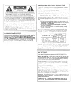 Preview for 2 page of DigiTech TSR6 Owner'S Manual