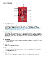 Предварительный просмотр 4 страницы DigiTech whammy ricochet Owner'S Manual