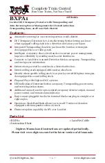 Preview for 1 page of Digitrax BXPA1 Quick Start Manual