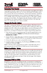 Preview for 3 page of Digitrax DH163IP Quick Start Manual