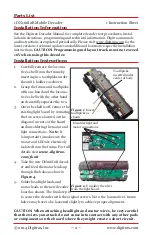 Предварительный просмотр 2 страницы Digitrax DN166I2B Instruction Sheet