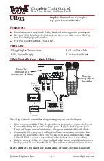 Digitrax UR93 Manual предпросмотр