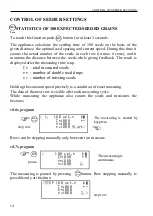 Предварительный просмотр 14 страницы Digitroll SEED MASTER Plus 8.6 Series User Manual