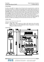 Предварительный просмотр 4 страницы Digitronic CamCon DAC16 Manual