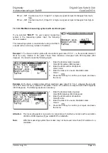 Предварительный просмотр 49 страницы Digitronic CamCon DC16 Manual