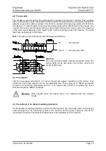 Предварительный просмотр 12 страницы Digitronic CamCon DC33 Manual