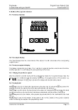 Предварительный просмотр 13 страницы Digitronic CamCon DC33 Manual