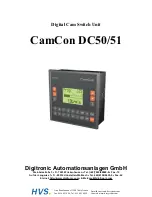 Предварительный просмотр 1 страницы Digitronic CamCon DC50 Manual