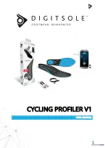 Предварительный просмотр 1 страницы Digitsole Cycling Profiler V1 User Manual