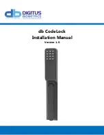 Digitus Biometrics CodeLock Installation Manual preview