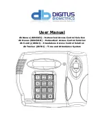 Preview for 1 page of Digitus Biometrics dbNEXII User Manual