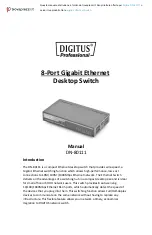 Preview for 1 page of Digitus professional DN-80111 Manual