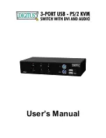 Digitus 3-Port Combo DVI KVM Switch User Manual preview