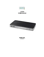 Preview for 1 page of Digitus 5-Port HDMI Switch Manual