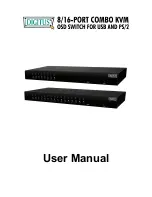 Preview for 1 page of Digitus 8/16-Port Combo KVM OSD Switch For Usb And PS/2 User Manual