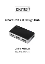 Preview for 1 page of Digitus DA-70220 User Manual