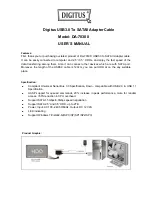 Preview for 1 page of Digitus DA-70300 User Manual