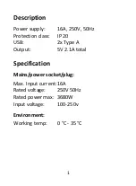 Preview for 2 page of Digitus DA-70617 Manual