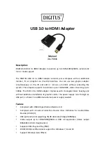 Preview for 1 page of Digitus DA-70841 Manual