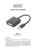 Предварительный просмотр 1 страницы Digitus DA-70842 Manual