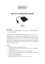 Digitus DA-70843 Manual preview