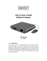 Digitus DA-70847 User Manual preview