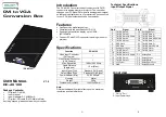 Digitus DC-40100 User Manual preview