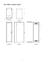 Предварительный просмотр 7 страницы Digitus DN-19 47U-6/10-1 Manual