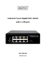 Preview for 1 page of Digitus DN-651113 User Manual