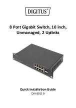 Digitus DN-80119 Quick Installation Manual preview