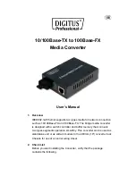 Digitus DN-82010-1 User Manual preview