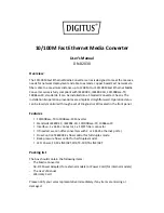 Digitus DN-82030 User Manual preview