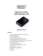 Preview for 1 page of Digitus DN-95204 Manual