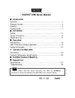 Preview for 1 page of Digitus DS-11210 User Manual