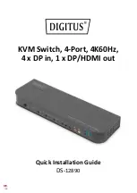 Digitus DS-12890 Quick Installation Manual preview